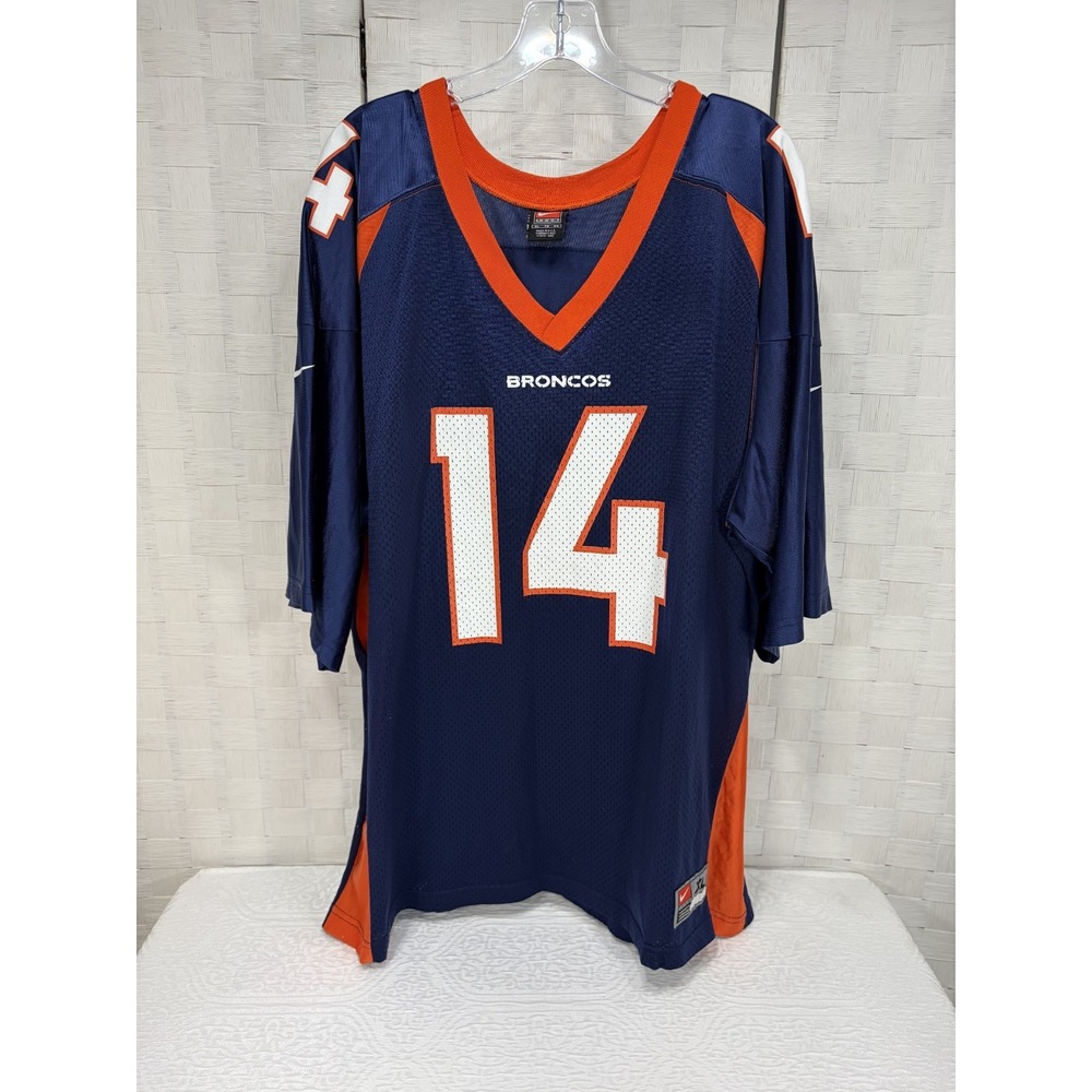 Men's Vintage Nike Denver Broncos Brian Griese #14 Football Jersey Sz XL VTG